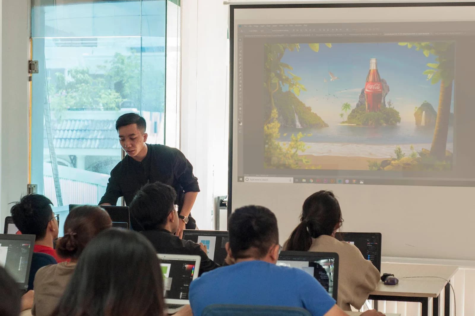 Hình ảnh lớp Photoshop tại Color ME